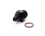 Fragola -4AN x 9/16-18 (6) Radius Fittings - Black thumbnail 4