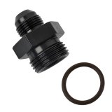 Fragola -8AN x 1 1/16-12 (12) Radius Fitting - Black thumbnail 2