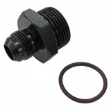 Fragola -10AN x 1 5/16-12 (16) Radius Fitting - Black thumbnail 1