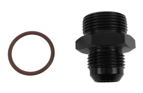 Fragola -12AN x 1 5/16-12 (16) Radius Fitting - Black