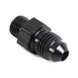 Fragola -4AN x 3/8 - 24 (3) Radius Fitting - Black thumbnail 2