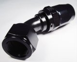 Fragola -10AN Fem x -8AN Hose 30 Degree Reducing Hose End - Black thumbnail 1