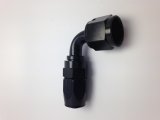 Fragola -8AN Fem x -6AN Hose 90 Degree Reducing Hose End - Black thumbnail 1