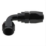 Fragola -8AN Fem x -6AN Hose 90 Degree Reducing Hose End - Black thumbnail 2