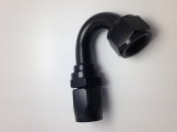 Fragola -10AN Nut x -12AN Hose Reducing Hose End 150 Degree - Black thumbnail 2