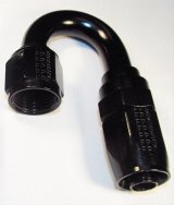 Fragola -16AN Fem x -12AN Hose 180 Degree Reducing Hose End - Black thumbnail 2