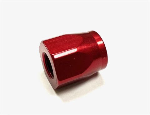 Fragola -4AN Socket Pro Flow End- Red