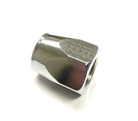 Fragola -10AN Socket Pro Flow End - Chrome