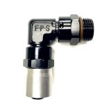 Fragola -8AN x 90 Degree Sport Crimp Hose End x -10AN Male ORB (7/8-14) thumbnail 1