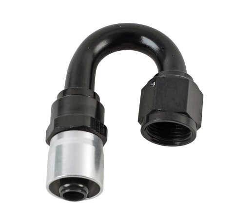 Fragola -8AN x 180 Degree Sport Crimp Hose End