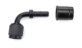 Fragola -4AN x 90 Degree Sport Crimp Hose End Non Swivel thumbnail 3