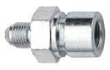 Fragola -4AN x 7/16 - 24 Tubing Adapter - Steel thumbnail 3