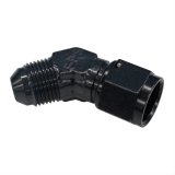 Fragola -8AN Female - Male Flare 45 Degree - Black thumbnail 1