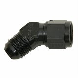 Fragola -10AN Female - Male Flare 45 Degree - Black thumbnail 1