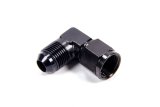 Fragola -8AN Female - Male Flare 90 Degree - Black thumbnail 4