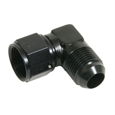 Fragola -12AN Female - Male Flare 90 Degree - Black