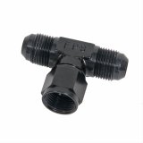 Fragola -10AN T Female Swivel On Side - Black thumbnail 2