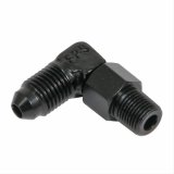 Fragola -10AN x 1/2 NPT 90 Degree Swivel - Black thumbnail 3