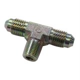 Fragola -4AN Tee 1/8 NPT On Side - Steel thumbnail 1