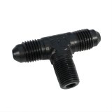 Fragola -4AN Tee 1/8 NPT On The Side - Black thumbnail 4
