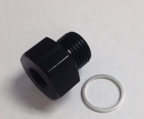 Fragola 1/8 FPT x 12mm X1.5 LS Temp Probe Adapter thumbnail 2