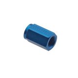 Fragola -16AN Inline Oil Temp Adapter - Black thumbnail 1