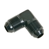 Fragola -8AN x 90 Degree Union Fitting - Black thumbnail 2