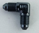 Fragola -8AN x 90 Degree Union Fitting - Black thumbnail 3