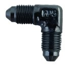 Fragola -8AN x 90 Degree Union Fitting - Black thumbnail 4