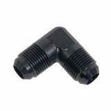 Fragola -10AN x 90 Degree Union Fitting - Black thumbnail 1