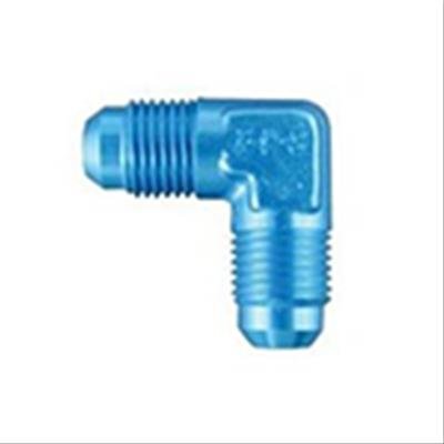 Fragola -16AN x 90 Degree Union Fitting - Black