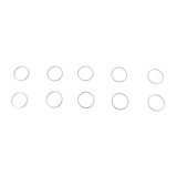 Fragola 18mm Aluminum Crush Washer 10 Pack thumbnail 1