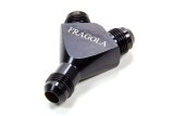 Fragola Y-Fitting -8AN Male All Black thumbnail 4
