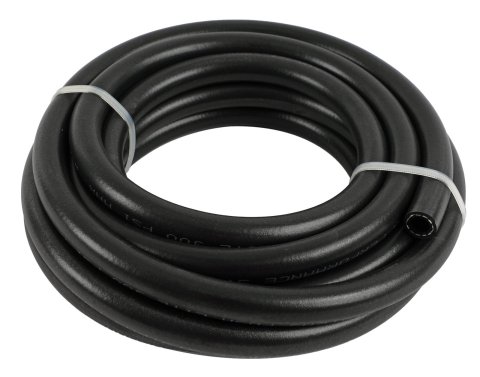 Fragola -6AN Push-Lite Hi-Temp Black Hose - 15ft