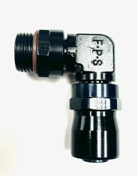 Fragola -12AN x 90 x 1 5/16-12AN (16) Sport Crimp Hose End