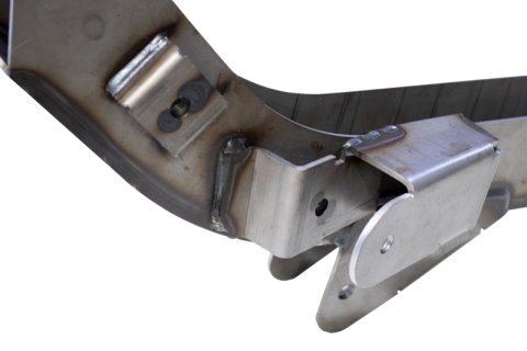 Rust Buster 2004-2006 Jeep Wrangler Unlimited LJ Rear Frame Control Arm Section - Left thumbnail 5
