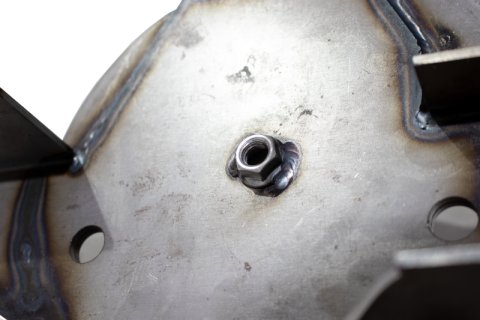 Rust Buster 1997-2006 Jeep Wrangler Rear Upper Coil Spring Bucket - Left thumbnail 4