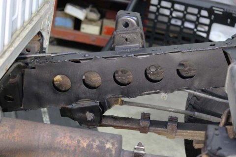 Rust Buster 2005-2015 Toyota Tacoma Frame Boxing Plates thumbnail 2