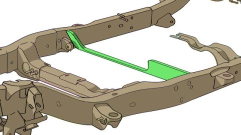 Rust Buster Avalanche/Suburban/Yukon Front Frame Support Crossmember thumbnail 5