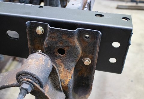Rust Buster 2007-2018 Chevy Silverado/GMC Sierra Rear Frame Repair Kit - Left thumbnail 1