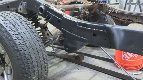 Rust Buster 1996-2002 Toyota 4Runner Mid-Rear Frame Repair Kit With C/A Mount - Right thumbnail 1