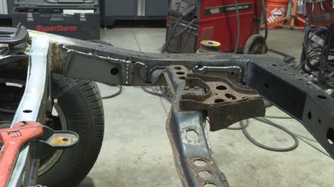 Rust Buster 2003-2009 Toyota 4Runner Rear Frame Repair Kit - Left thumbnail 7