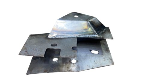 Rust Buster 2004-2008 Ford F-150 Center Rear Frame Section with ward Leaf Spring Mount - Left thumbnail 2