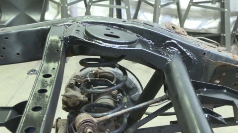 Rust Buster FJ Cruiser & 4Runner Rear Upper Coil Spring Bucket & Shock Mount - Right thumbnail 5