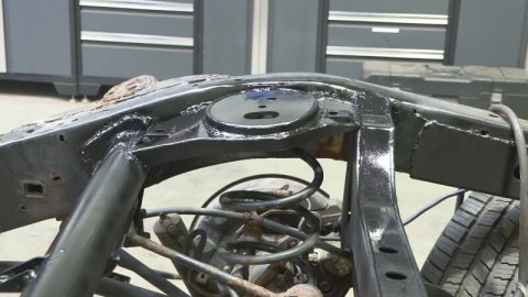 Rust Buster FJ Cruiser & 4Runner Rear Upper Coil Spring Bucket & Shock Mount - Right thumbnail 6