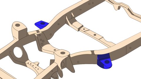 Rust Buster 4Runner & FJ Cruiser Front Body Frame Mount - Right thumbnail 3