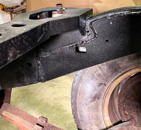 Rust Buster 2004-2012 GM Colorado & Canyon Crew Cab Rear Over Axle Frame Section - Left thumbnail 1
