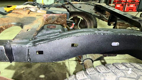 Rust Buster 2004-2012 GM Colorado & Canyon Crew Cab Rear Over Axle Frame Section - Left thumbnail 4