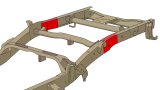 Rust Buster 07-18 Chevy Silverado/GMC Sierra Over Axle Frame Repair Kit - Left thumbnail 5