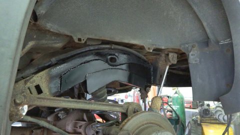 Rust Buster Avalanche/Suburban/Yukon Over Axle Frame Repair Kit - Left thumbnail 8